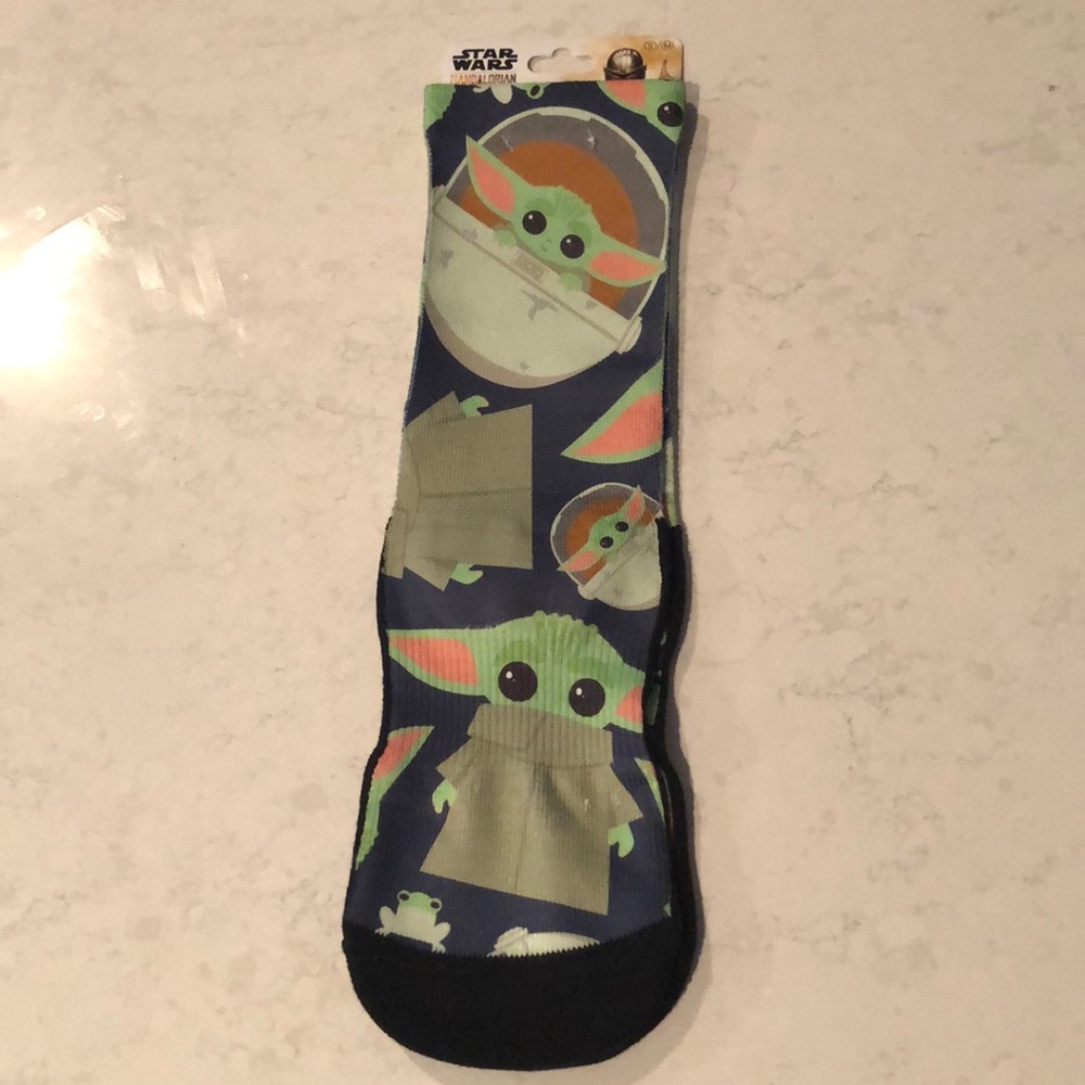 NWT Disney Mandalorian Baby Yoda socks